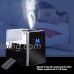 COSTWAY Humidifiers Vaporizer Filter  Warm Cool Mist Ultrasonic Air Bedroom Humidifier Remote  6L Capacity Large Room Home Babies No Noise  Waterless Auto Shut-Off (6L) - B075STHG6P